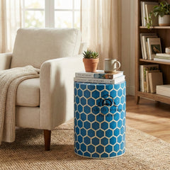 Braga Inlay Side Table