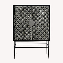 Bone Inlay Buffet Drinks Cabinet / Bar Cabinet – Diamond