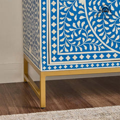 Jade Sideboard Buffet – Blue Bone Inlay