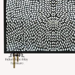 Azure Cabinet – Black Mother of Pearl Inlay