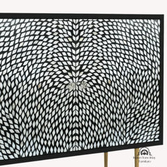 Azure Cabinet – Black Mother of Pearl Inlay